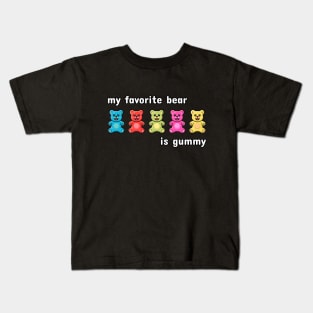 Gummy bear. Jelly bear Kids T-Shirt